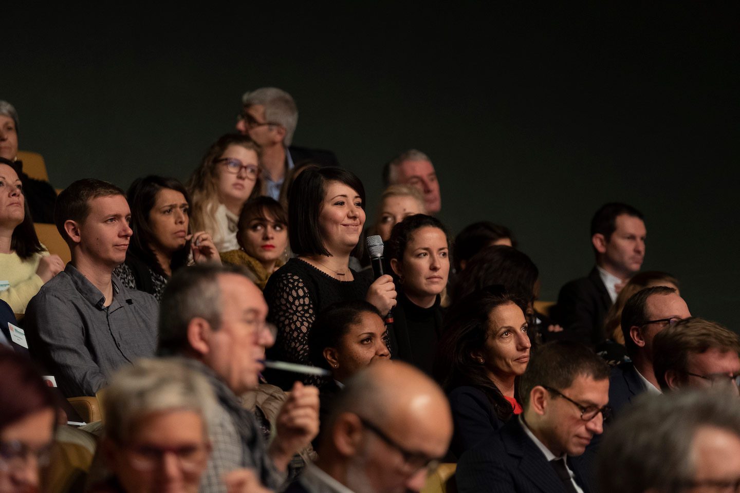 Prise de parole lors d'une rencontre nationale de l'Unafo